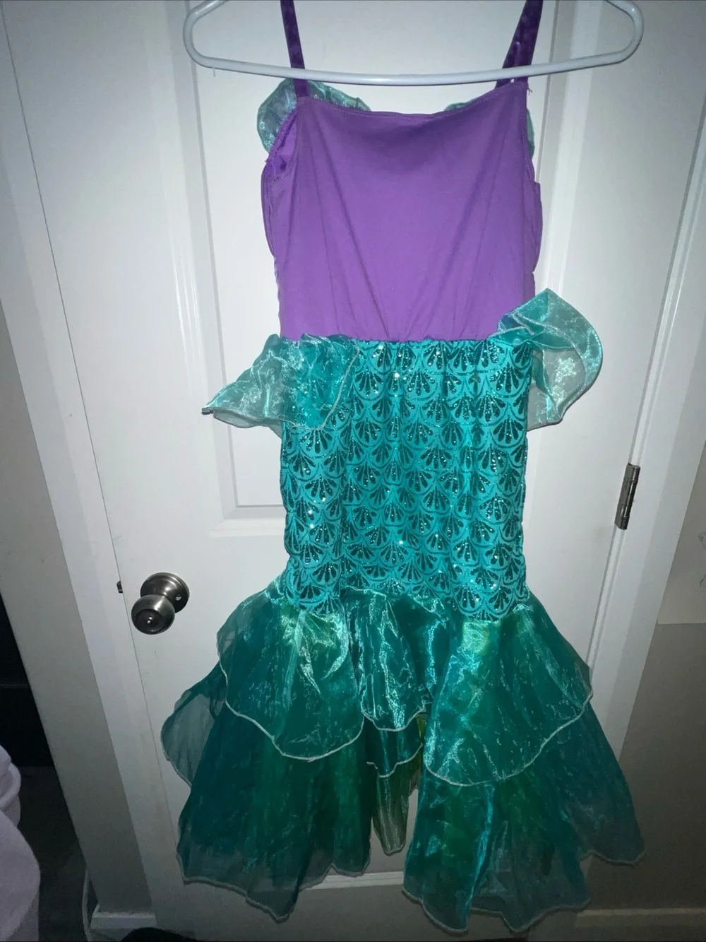 Disney castle collection Ariel the little mermaid dress costume girls 7/8 - Picture 9 of 9
